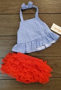 Newborn 2 pc set - super cute summer outfit GIRL